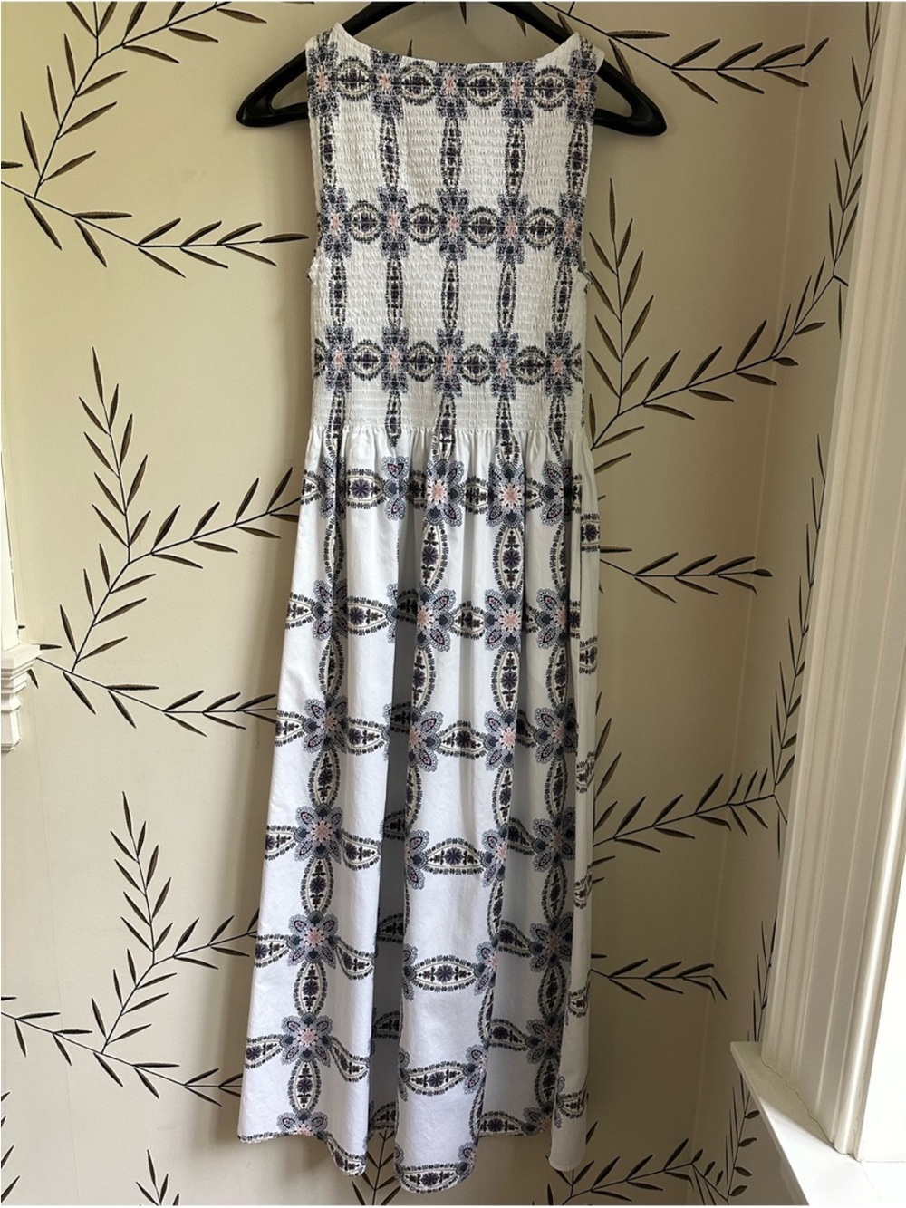 Hill House Cosima Nap dress. Marseille Geo Sateen. S. EUC - Picture 4 of 5